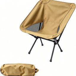 Portable, Lightweight Folding Camping Chair With Storage Bag