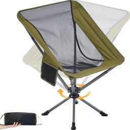 360-Degree Swivel Folding Chair (Quick Setup)